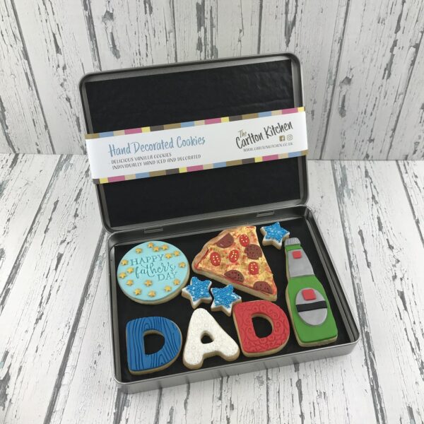 Father’s Day Cookie Tin – Medium