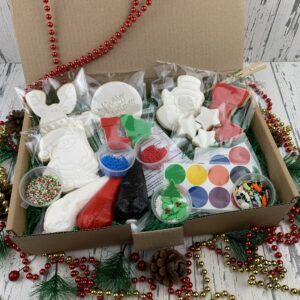 Large Christmas Cookie Painting and Decorating Kit