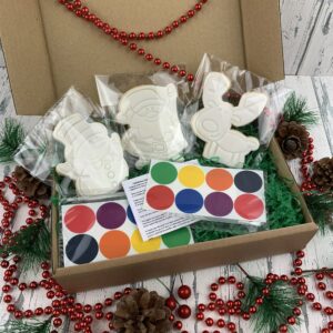 Mini Christmas Cookie Painting Kit
